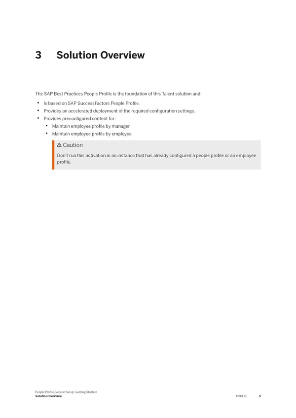 People Profile Generic Setup: Getting Started - Page 5