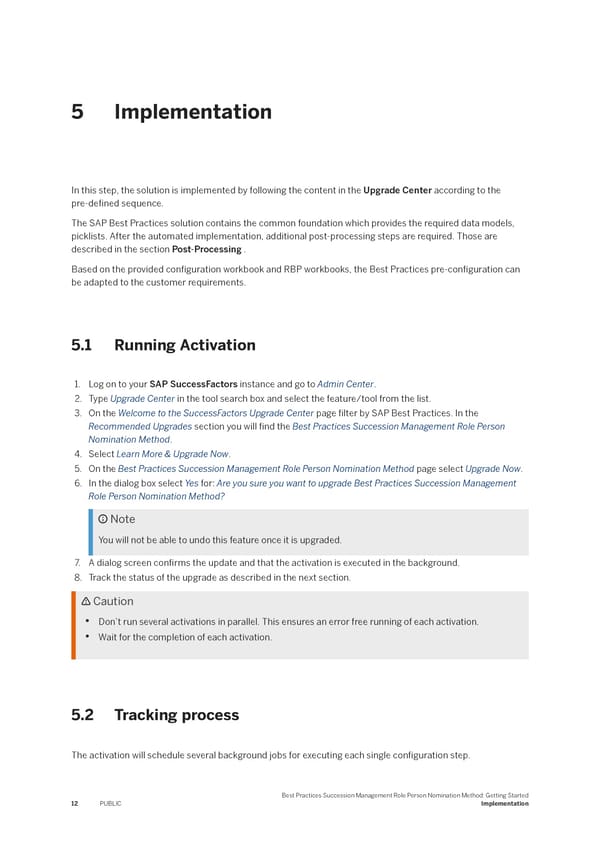 Succession Management Role Person Nomination Method: Getting Started - Page 12
