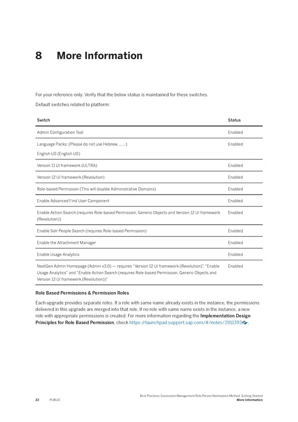 Succession Management Role Person Nomination Method: Getting Started - Page 22