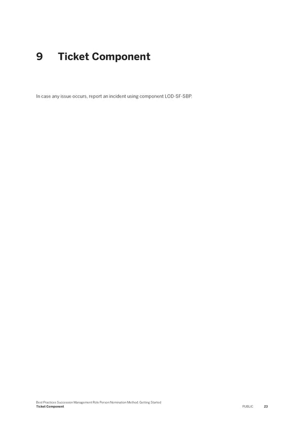 Succession Management Role Person Nomination Method: Getting Started - Page 23
